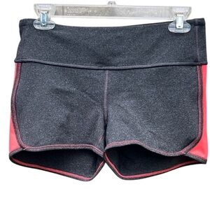GapFit Gfast Activewear Short Shorts Size Medium Gray/Pink Athletic